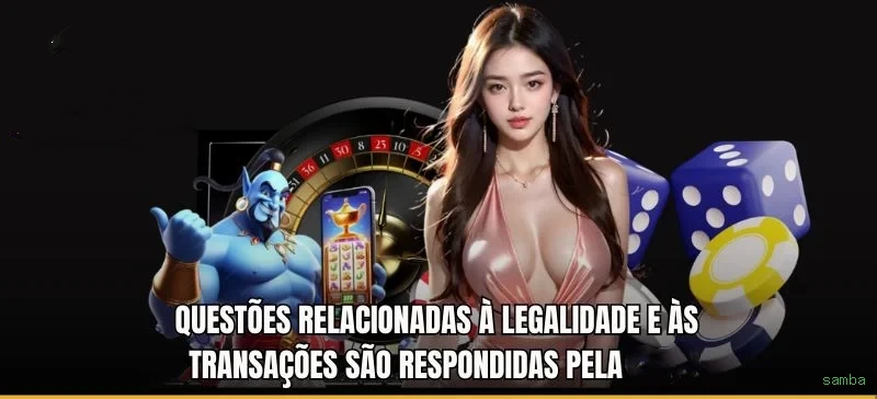 Imagem promocional do cassino online da samba mostrando jogos ao vivo